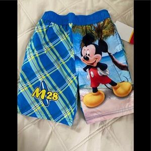 NWT- Disney- Toddler Boy Swimming Trunk- Size 3T